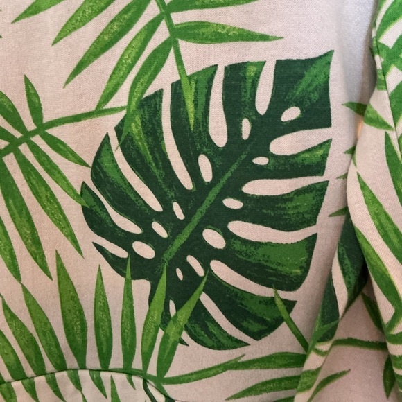 Never worn! Southern Spirit Green Leaf Print Terry Hoodie Size Small NWOT - Picture 5 of 6